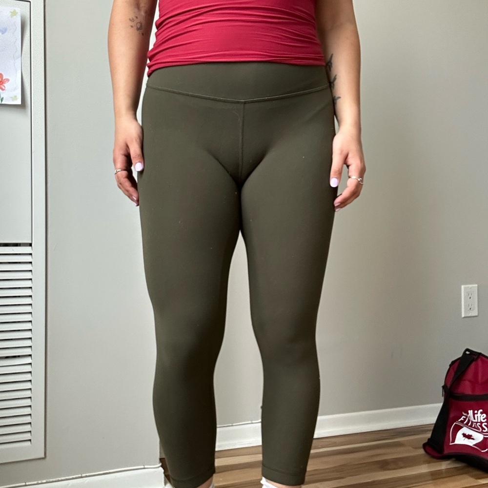 Lululemon Dark Green Leggings